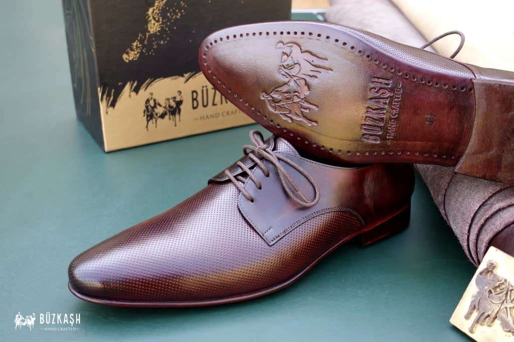 Esperia - Wholecut Derby in Mahogany